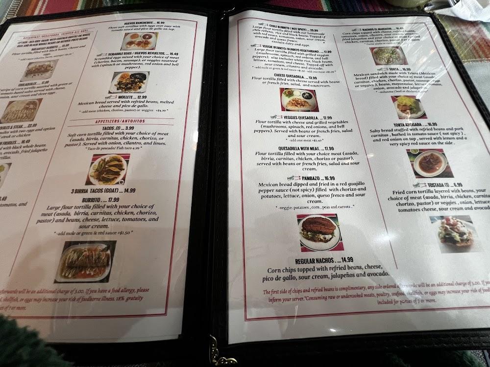 Casa del Mariachi . Menu image 4
